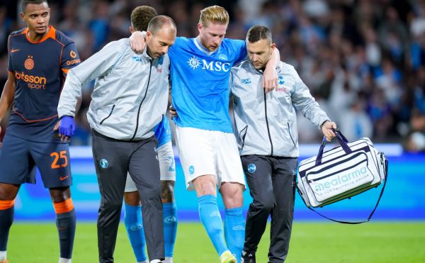 У Кевина Де Брёйне диагностировали разрыв мышцы бедра