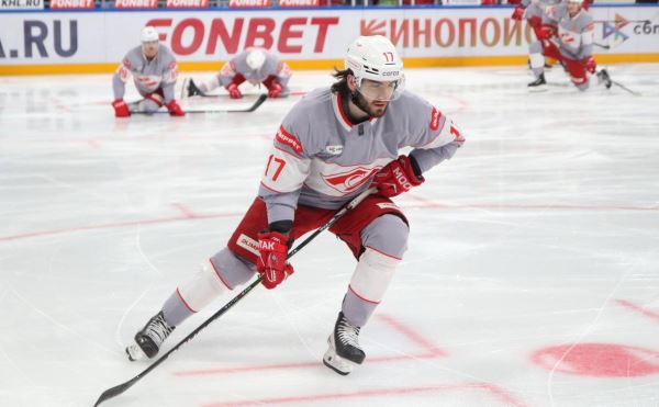 Хоккеист «Спартака» извинился за употребление кокаина