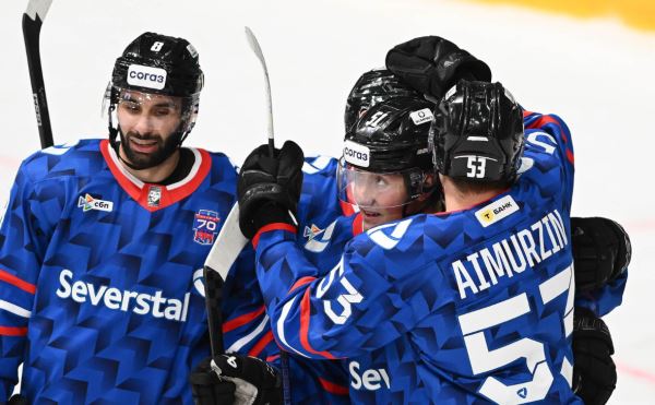 «Северсталь» одержала четвертую победу подряд в КХЛ